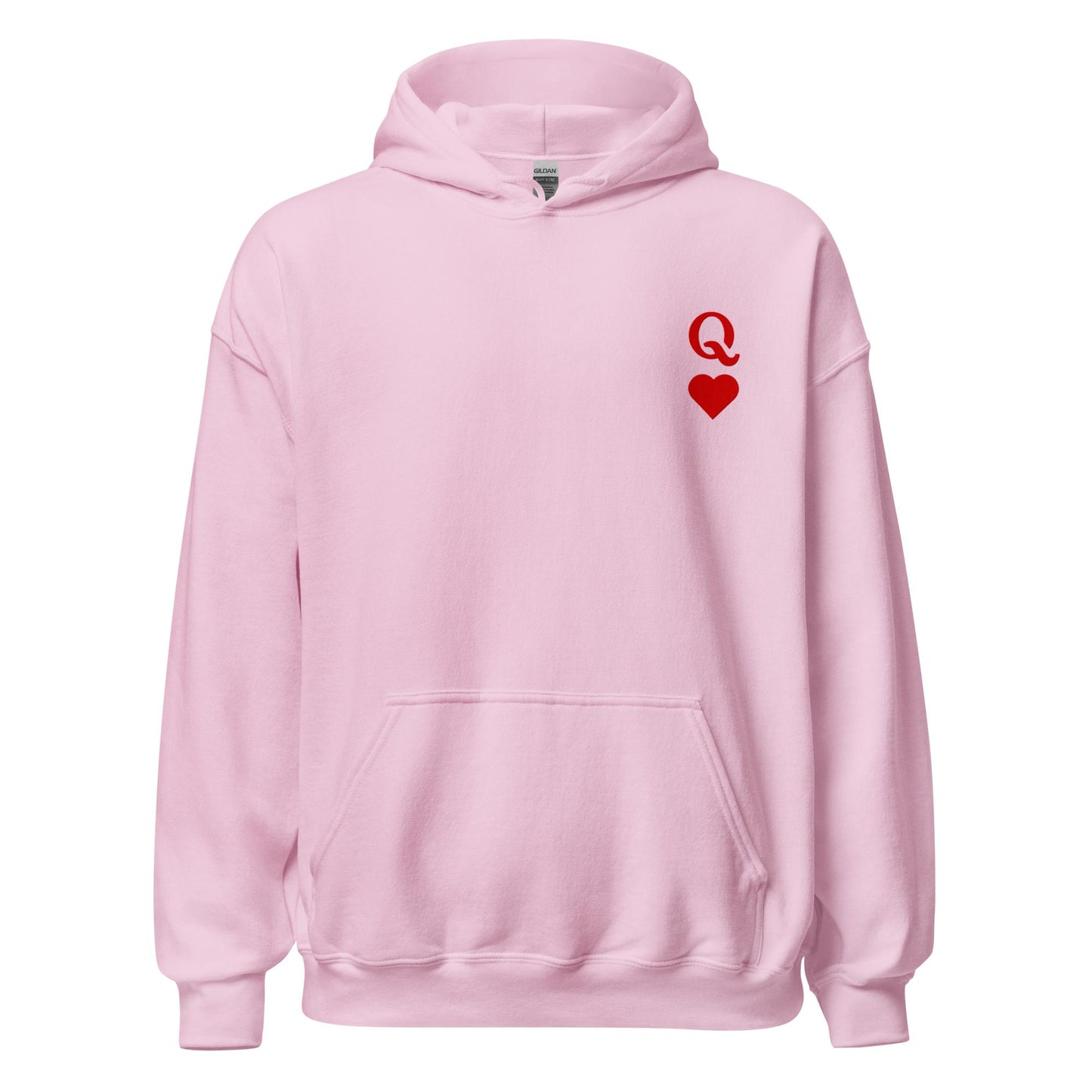 Queen Of Hearts Pink Hoodie | Womens Fashion | UNRSVD Beauty